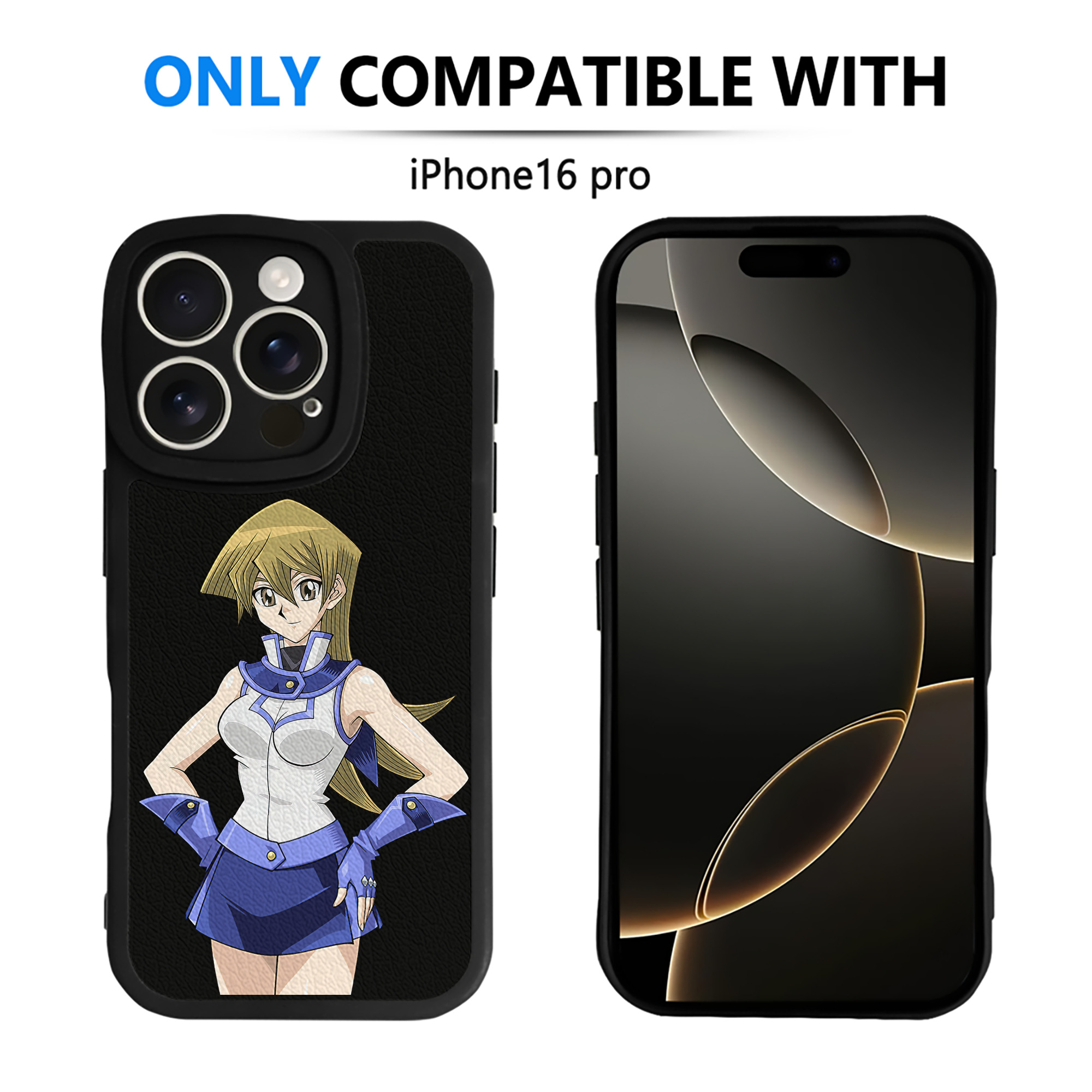 遊☆戯☆王 Yu-Gi-Oh! 【iPhone 16シリーズ対応】シリコンスマホケース（レザー調） 材質：シリコン